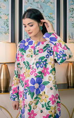 Spring Blossom Kurti Set